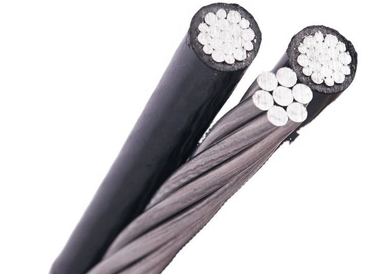 1 킬로볼트 PVC 덮개 트리플렉스 가공 전선 머리위 가공 인입선 케이블