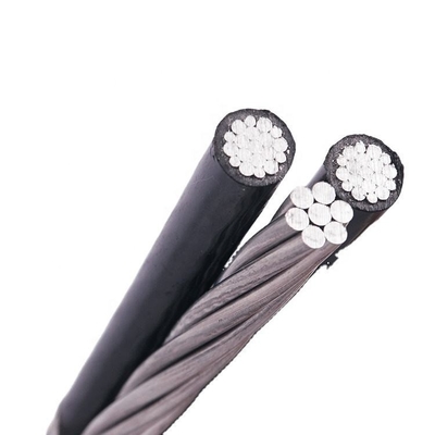 1kv 4 AWG XLPE 단열 케이블 트립렉스 오버헤드 서비스 드롭 케이블