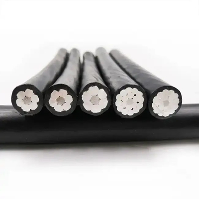 선도자 덩어리 0.6/ 1kv XLPE 단열 오버헤드 케이블 알루미늄 사용자 정의 IEC