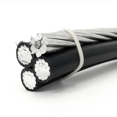 선도자 덩어리 0.6/ 1kv XLPE 단열 오버헤드 케이블 알루미늄 사용자 정의 IEC