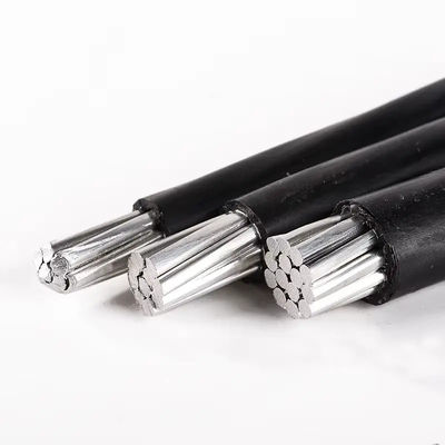 알루미늄 코어 전력 케이블 PVC 및 XLPE 단열 오버헤드 단일 코어 케이블 헤드 단열 케이블