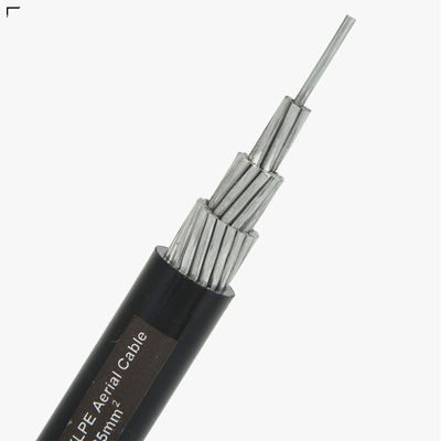 PVC 재킷 전기 전력 케이블 1KV 공기 XLPE 고립 알루미늄 단일 코어 LV 전력 JKLGYJ 오버헤드 케이블