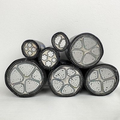 공장 맞춤형 DC 케이블 LV 단열 된 PVC 재킷 알루미늄 전선 후속 전력 케이블 일반적으로 사용되는 액세서리