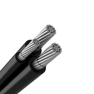 알루미늄 도체 LV 전력 ABC 케이블 XLPE PE LDPE PVC 절연 오버헤드 듀플렉스 트리플렉스 쿼드플렉스 서비스 드롭 케이블