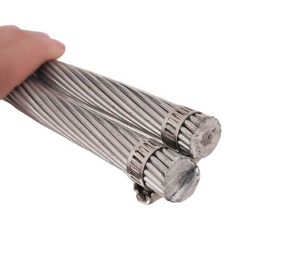 AACSR 알루미늄 합금 선도자 강제 철강 고강도 오버헤드 라인 산악 지형 사용 ASTM B399 AACSR 케이블