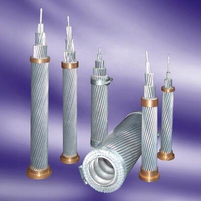 AACSR 선도자 (알루미늄 합금 선도자 강제 철강) 합금 오버헤드 맨 선도자 경직한 산악 지역에 맞춤형 선도자