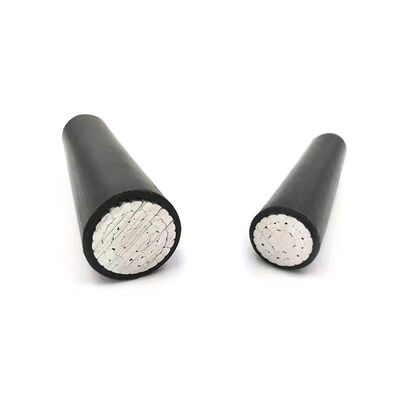ACAR 에어리얼 펀들 케이블 ACSR AAC AAAC 알루미늄 선도자 단일 코어 XLPE & PVC 단열 된 오버헤드 트위스트 케이블