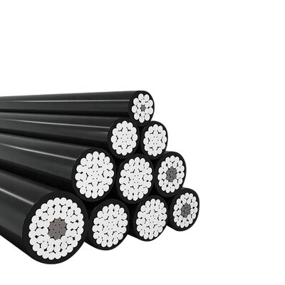 오버헤드 사용 0.6/1kV ABC-Aerial Bundled Cable 알루미늄 XLPE 단열 산업 광업 사용 IP68 등급 16mm 25mm 50mm