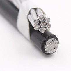 전력선 0.6/1kv 머리 위 절연 케이블 알루미늄 지휘자 공중 뭉치 케이블