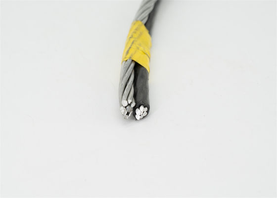 2 코어 Xlpe 6AWG 오버 헤드 절연 케이블 알루미늄 도체