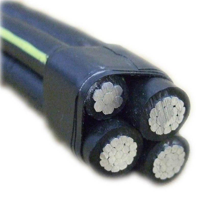 AAC ACSR 에어리얼 뱅크 케이블 ABC 케이블 XLPE / PVC 단열