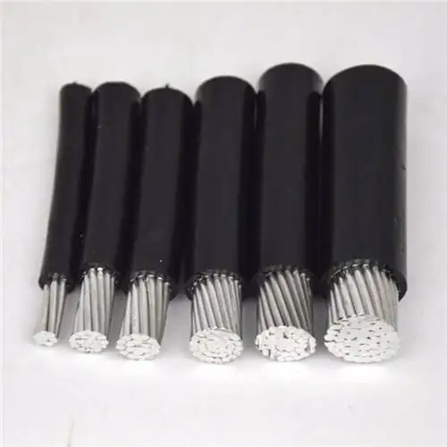 ABC 케이블 에어리얼 펀들드 전기 자부장 알루미늄 XLPE PVC PE 단열 상부 케이블