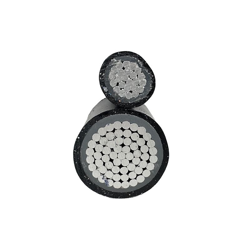 공장 맞춤형 DC 케이블 LV 단열 된 PVC 재킷 알루미늄 전선 후속 전력 케이블 일반적으로 사용되는 액세서리