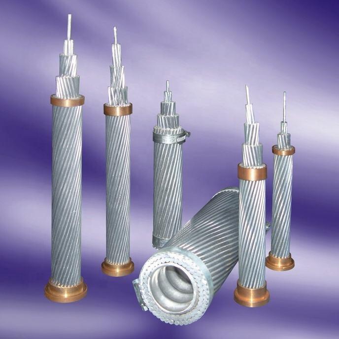 AACSR 선도자 (알루미늄 합금 선도자 강제 철강) 합금 오버헤드 맨 선도자 경직한 산악 지역에 맞춤형 선도자