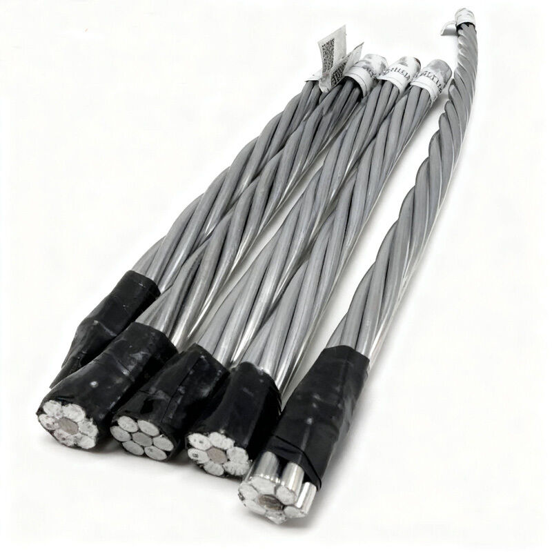 ASTM B549 Quail/AW ACSR Conductor 133.1 MCM (2/0 AWG) 오버헤드 라인용 알루미늄 접착 강제철