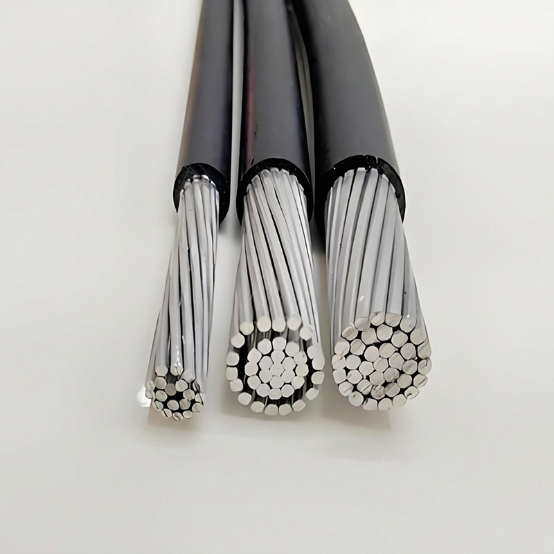 JKLYJ 알루미늄 선도체 XLPE 단열 폴리빈일 재킷 1 KV 날씨 저항 하부 케이블