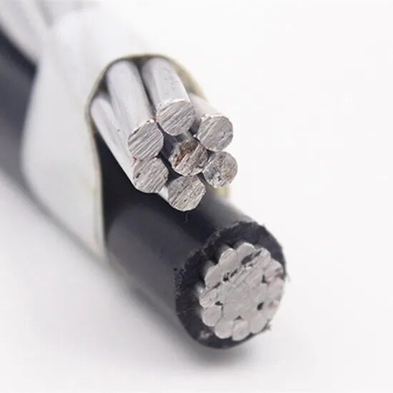 0.6/1kv 오버헤드 알루미늄 도체 XLPE 절연 전기 케이블 4중 이중 삼중 서비스 드롭 전선 ABC 케이블