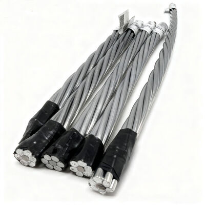 ASTM B549 Quail/AW ACSR Conductor 133.1 MCM (2/0 AWG) 오버헤드 라인용 알루미늄 접착 강제철