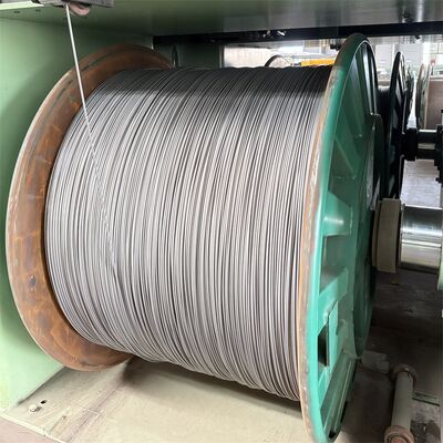ACSR/AW 오버헤드 전도기용 고강성 알루미늄 접착식 강철 코어 와이어 (high-strength aluminum-clad steel core wire)