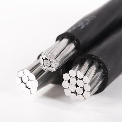고품질 ABC 공중 번들 케이블 0.6/1Kv 오버 헤드 케이블 알루미늄 도체 전원 케이블 35mm 50mm 70mm 공장 직접